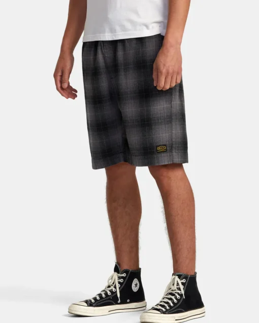AMERICANA 20" ELASTIC WAIST YARN DYED SHORTS