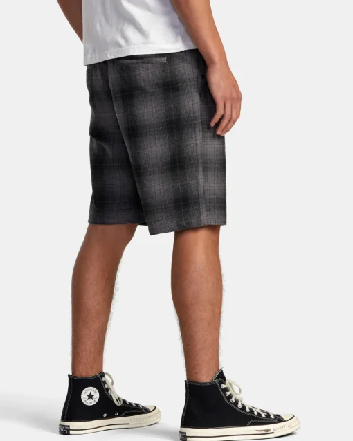 AMERICANA 20" ELASTIC WAIST YARN DYED SHORTS