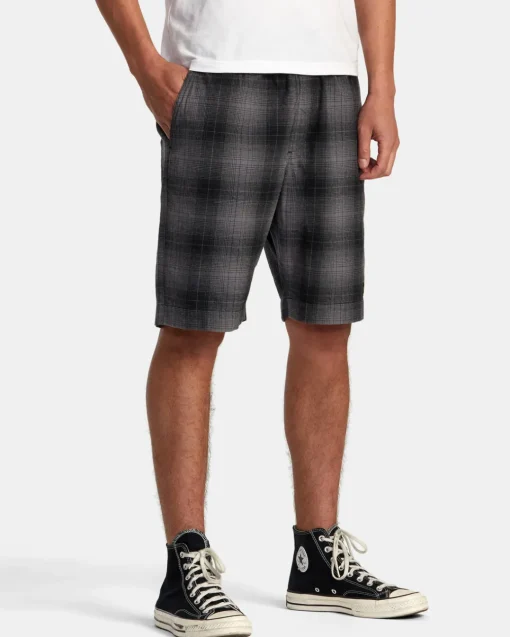 AMERICANA 20" ELASTIC WAIST YARN DYED SHORTS