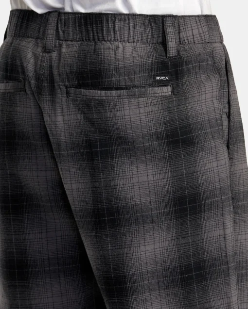 AMERICANA 20" ELASTIC WAIST YARN DYED SHORTS