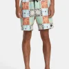 ATLAS ELASTIC WAIST 17" BOARDSHORTS