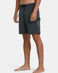 BENJAMIN JEANJEAN SKULL BOARDSHORTS 18''