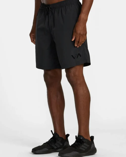 BIG LOUNGER ELASTIC WAIST SHORTS