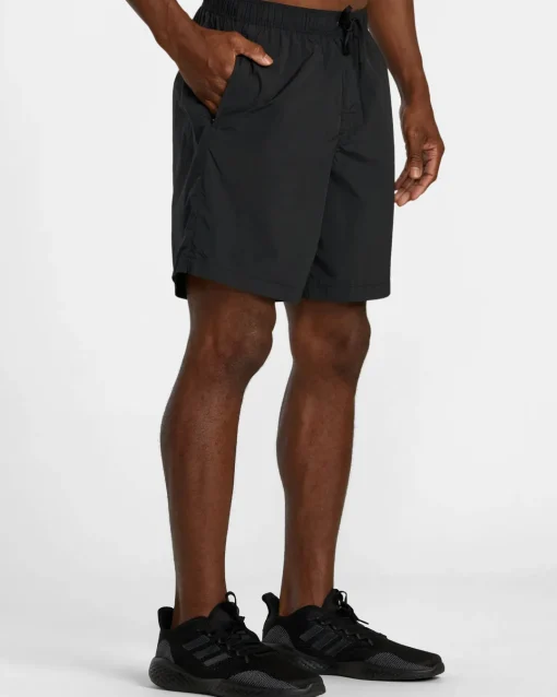 BIG LOUNGER ELASTIC WAIST SHORTS