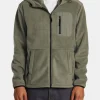 BLOCK FLEECE ZIP