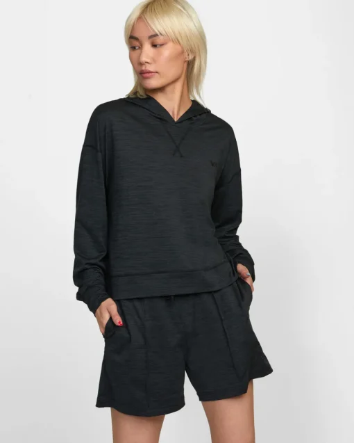 C-ABLE CROPPED WORKOUT HOODIE