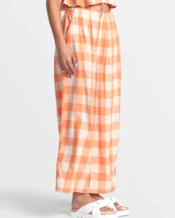 CALLUM PRINTED WIDE LEG PANTS