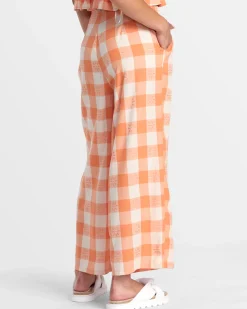 CALLUM PRINTED WIDE LEG PANTS