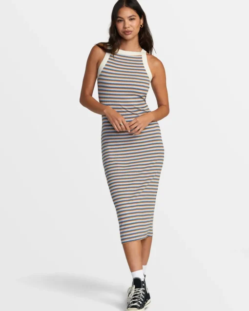 CARELESS MIDI DRESS