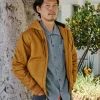 CHAINMAIL SHERPA LINED JACKET