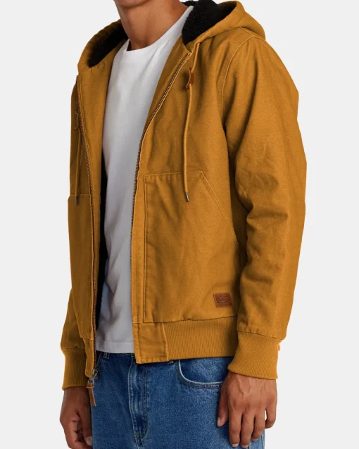 CHAINMAIL SHERPA LINED JACKET