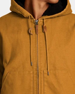CHAINMAIL SHERPA LINED JACKET