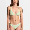 CONFETTI WIDE CROSSBACK TRIANGLE BIKINI TOP