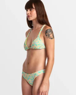 CONFETTI WIDE CROSSBACK TRIANGLE BIKINI TOP