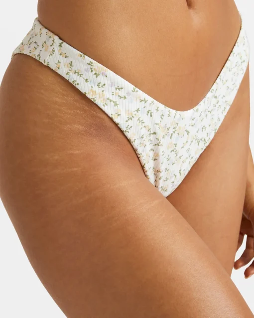 DITSY RIB MEDIUM FRENCH BIKINI BOTTOMS
