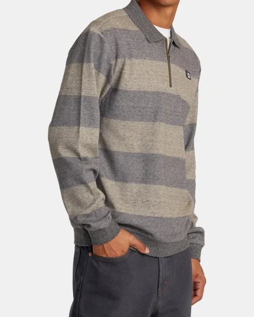ERASER HALF ZIP SWEATSHIRT