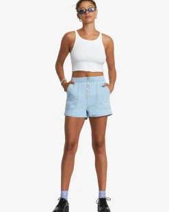 GOLDIE DENIM SHORTS