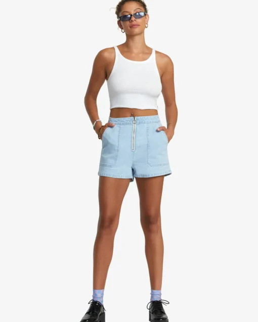 GOLDIE DENIM SHORTS