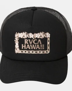 ISLAND LEI TRUCKER HAT