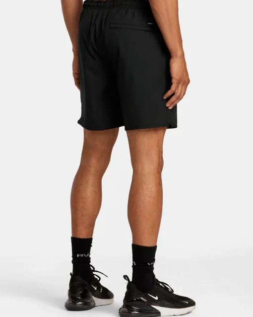 KELSEY NIZIOLEK YOGGER STRETCH 17" ELASTIC WAIST SHORTS