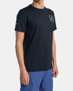 RVCA SHORT SLEEVE RASHGUARD