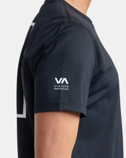 RVCA SHORT SLEEVE RASHGUARD