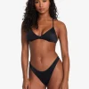 SOLID TRIANGLE CROSSBACK BIKINI TOP