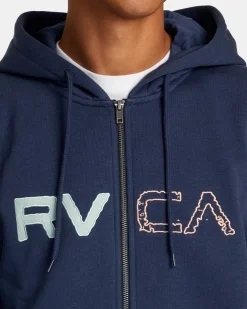 SPLIT PATH ZIP HOODIE