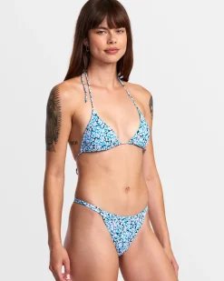 SPRINKLES HALTER TRIANGLE BIKINI TOP