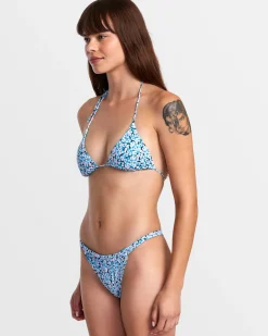SPRINKLES HALTER TRIANGLE BIKINI TOP