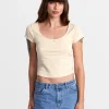 SWEET WIDE RIB TEE