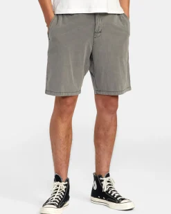 ALL TIME COASTAL RINSED HYBRID 19" SHORTS