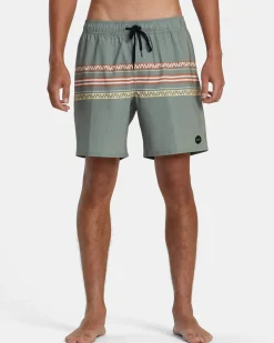 ATLAS ELASTIC WAIST 17" BOARDSHORTS