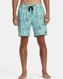 ATLAS ELASTIC WAIST 17" BOARDSHORTS