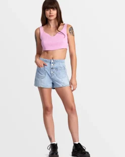 BARDOT DENIM SHORTS