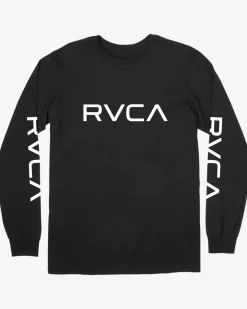 BIG RVCA LONG SLEEVE TEE