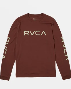 BIG RVCA LONG SLEEVE TEE