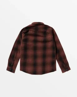 BOYS DAYSHIFT FLANNEL LONG SLEEVE SHIRT