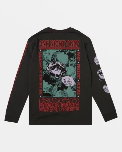 BOYS ONE NIGHT ONLY LONG SLEEVE TEE