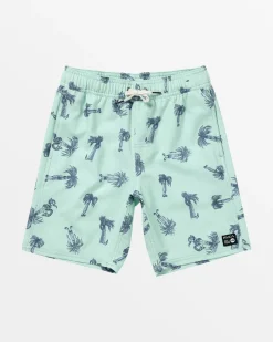 BOYS POMMIER PALMS BOARDSHORTS