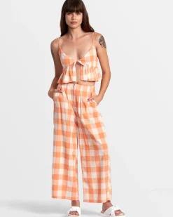 BRIDGETTE PEPLUM CROP TOP