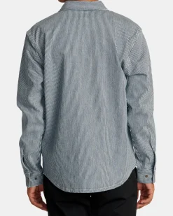 CHAINMAIL HICKORY LONG SLEEVE OVERSHIRT