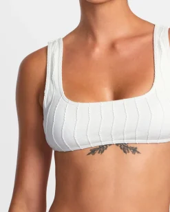 CHEVY GROOVES LACEBACK BRALETTE BIKINI TOP