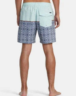 COUNTY ELASTIC WAIST 17" BOARDSHORTS