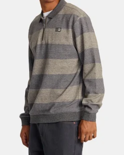 ERASER HALF ZIP SWEATSHIRT