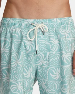EXOTICA ELASTIC WAIST BOARDSHORTS 16''
