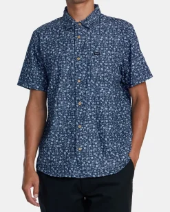 FRAME CHAMBRAY SHORT SLEEVE SHIRT