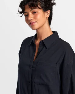 GIMME BEACH COVERUP SHIRT DRESS