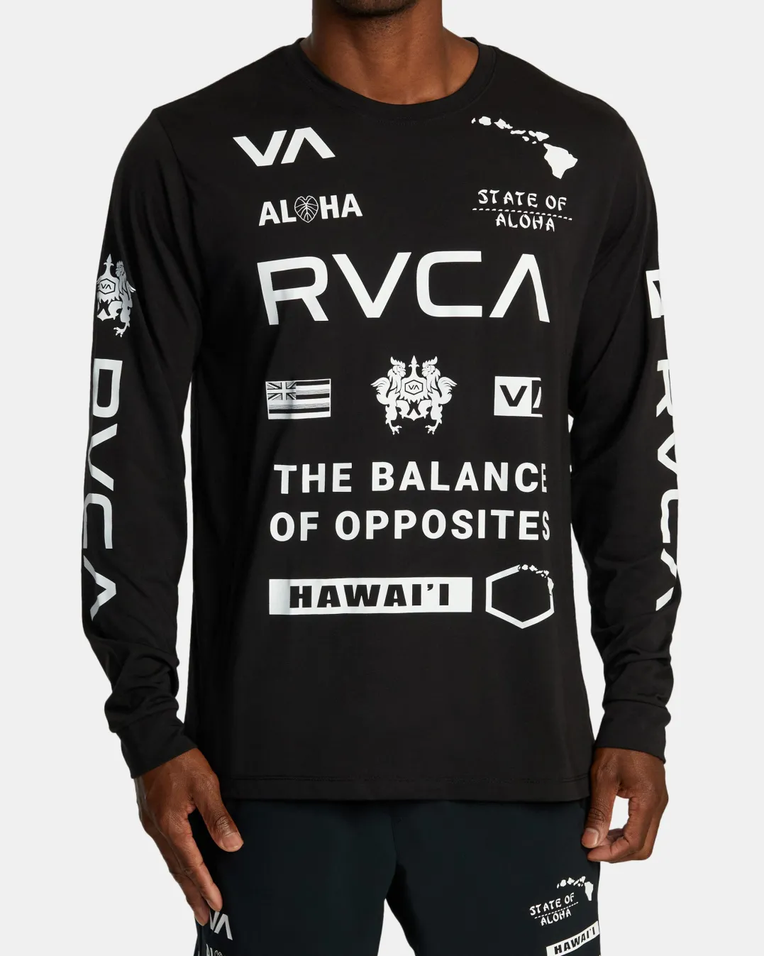 HAWAII ALL BRAND SPORT TECH LONG SLEEVE TEE