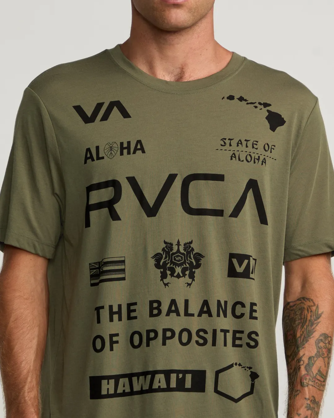 HAWAII ALL BRAND SPORT TECH TEE